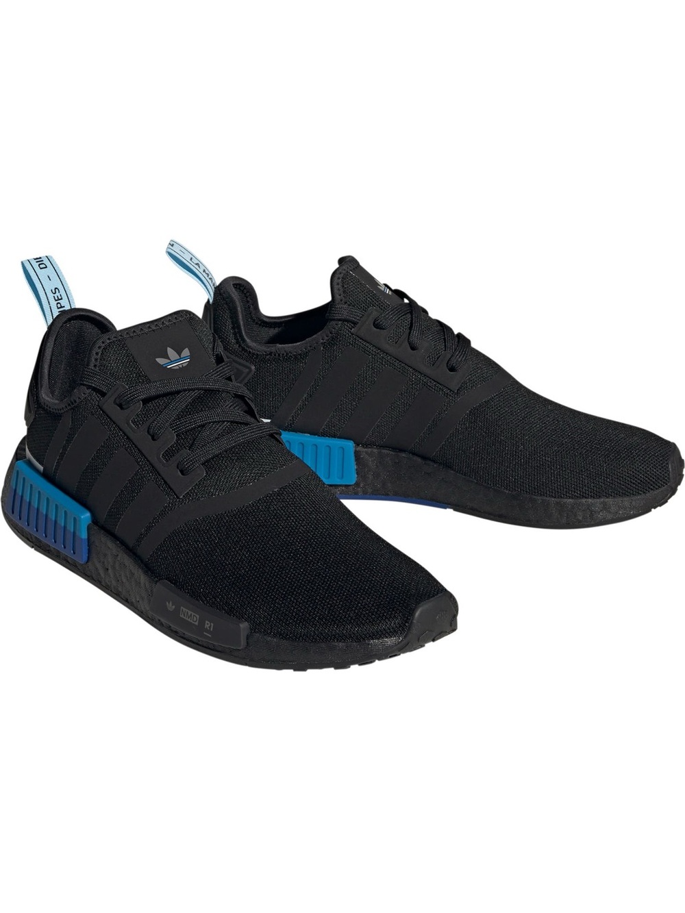 NEW Adidas NMD_R1 in the "Core Black Royal Blue Cloud White 8.5 Men’s Sneakers